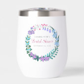 Elegant Vrijgezellenfeest Wildflowers Garland Tumb (Voorkant)