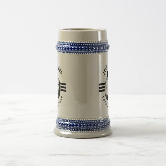 Elegant vrouwen golfer ontwerp bierpul (Center)