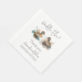 Elegant Waddle It Be Duck Geslacht onthullen Decor Servet (Hoek)
