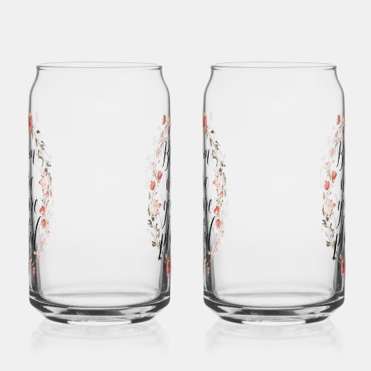 Elegant Watercolor Botanical Message (Gauche)