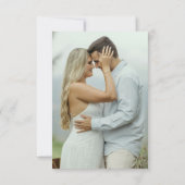 Elegant Watercolor Chapel Photo Save the Date (Dos)