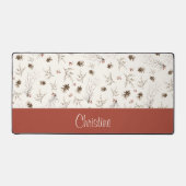 Elegant Watercolor Woodland Winterberry Monogram (Recto)