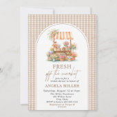 Elegant Watercolorfresh off the market  Invitation (Devant)