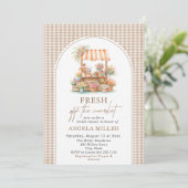 Elegant Watercolorfresh off the market  Invitation (Debout devant)