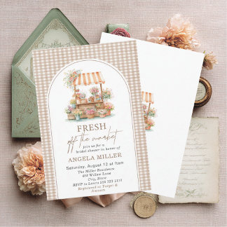 Elegant Watercolorfresh off the market  Invitation