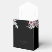 Elegant Waterverf Anemone Flowers Weddenschap voor Bedankdoosjes (Geopend)