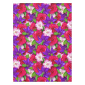 Elegant waterverf bloemen decoratief patroon tafelkleed (Voorkant)