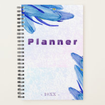 Elegant Waterverf Bluebell Flower | Kunstplanner