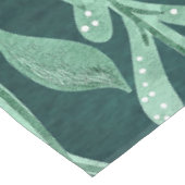 Elegant Waterverf Botanische Groene laat kunstwerk Tafelkleed (Gekanteld)