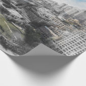 Elegant Waterverf Brooklyn Bridge inpakpapier (Hoek)