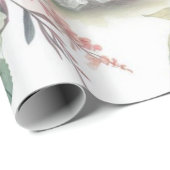 Elegant Waterverf bruiloft inpakpapier (Rol Hoek)