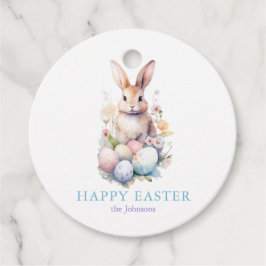 Elegant Waterverf Eieren Easter BRUNCH Bedankjes Labels