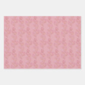 Elegant Waterverf flamingos, goud en roze wrappi Inpakpapier Vel (Voorkant 3)