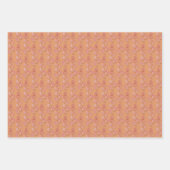 Elegant Waterverf flamingos, goud en roze wrappi Inpakpapier Vel (Voorkant 2)