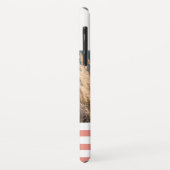 Elegant Waterverf Floral Monogram "M" Foto Case-Mate iPhone Case (Achterkant/links)