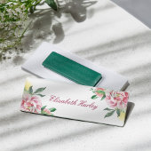 Elegant Waterverf Floral Name Tags