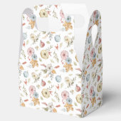 Elegant Waterverf herfstpatroon Bedankdoosjes (Geopend)