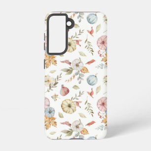 Elegant Waterverf herfstpatroon Samsung Galaxy Hoesje