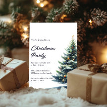 Elegant Waterverf kerstboomfeest