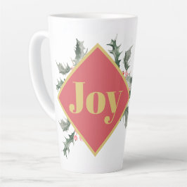 Elegant Waterverf Kerstmis Latte Mok