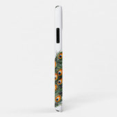 Elegant Waterverf Peacock op maat Case-Mate iPhone Case (Achterkant/rechts)