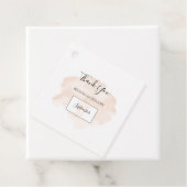 Elegant Waterverf Wedding Gift Bedankjes Labels (In situ)