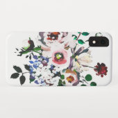 Elegant  Waterverf White Floral Case-Mate iPhone Case (Achterkant (horizontaal))
