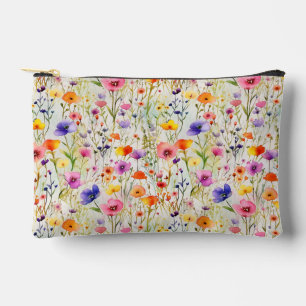 Elegant waterverf wildflower patroon etui