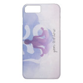 Elegant Waterverf Yoga Meditation Pose om Symbol Case-Mate iPhone Case (Achterkant)