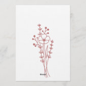 Elegant Wavy Frame Bridal Shower Photo Invitation (Dos)