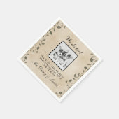 Elegant  We Do Too Dog Pet Kinder Bruiloft Servet (Hoek)