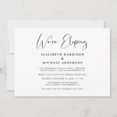 Elegant We verwijderen QR-code voor bruiloft. Kaart (Voorkant)