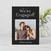 Elegant We zijn betrokken bij de aankondiging van (Staand voorkant)