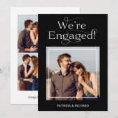 Elegant We zijn betrokken bij de aankondiging van (Voorkant / Achterkant)