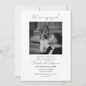 Elegant We zijn een uitnodiging van de Engagement  (Voorkant)