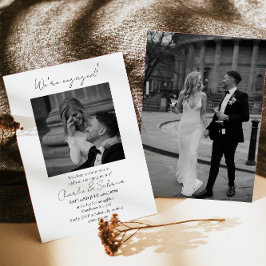 Elegant We zijn een uitnodiging van de Engagement 