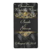 Elegant weddenschap etiket (Voorkant)