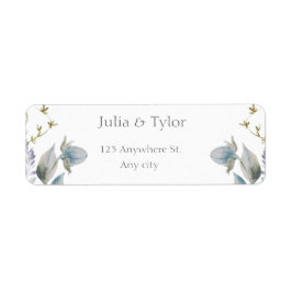 Elegant Wedding Address Label