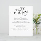 Elegant Wedding Bar (Staand voorkant)