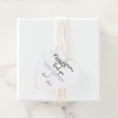 Elegant Wedding Bedankjes Labels (In situ)