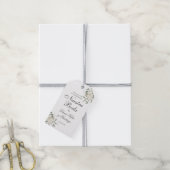 Elegant Wedding Cadeaulabel (Met Touw)