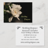 Elegant Wedding Coordinator Visitekaartje (Voorkant / Achterkant)