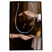 Elegant Wedding Gift Bag Medium Cadeauzakje (Voorkant)