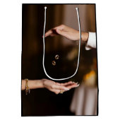 Elegant Wedding Gift Bag Medium Cadeauzakje (Achterkant)