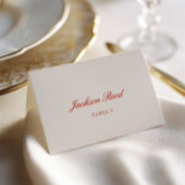  Elegant Wedding Guest Place Card Kaart