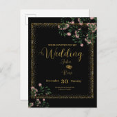 Elegant Wedding Invitation (Devant / Derrière)