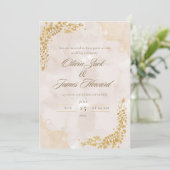 Elegant Wedding invitation (Debout devant)