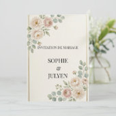 Elegant Wedding Invitation (Debout devant)