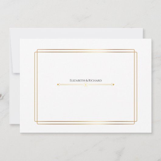 Elegant Wedding Invitation (Dos)