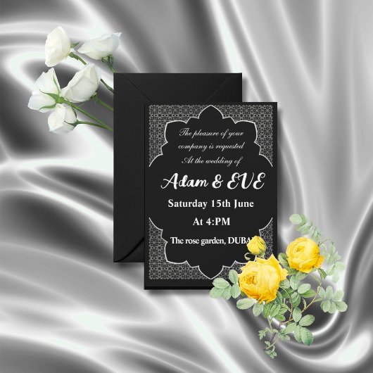 Elegant Wedding Invitation